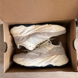 Yeezy Beige and Cream Sneakers